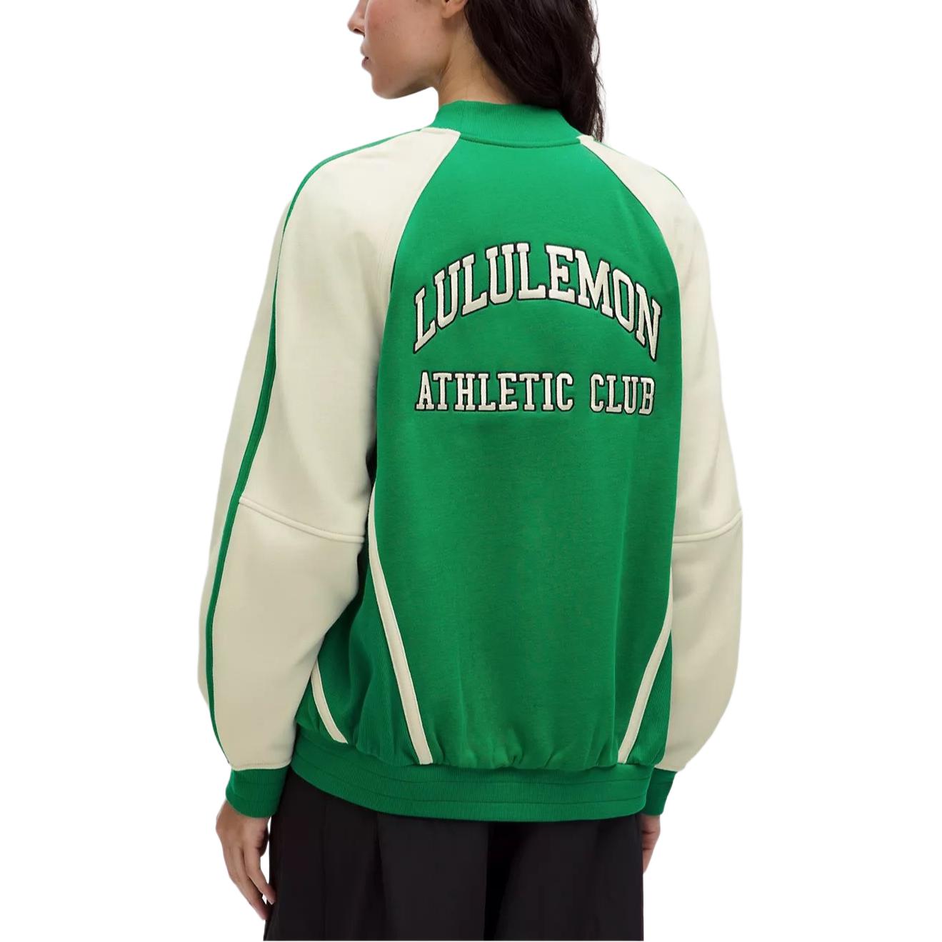 (Women) Lululemon Scuba Printed Breathable Cotton-Blend Wool Jacket LW3IOZS 圖 3