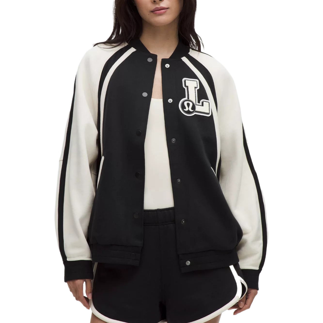 (Women) Lululemon Scuba Printed Breathable Cotton-Blend Wool Jacket LW3IOZS 圖 4