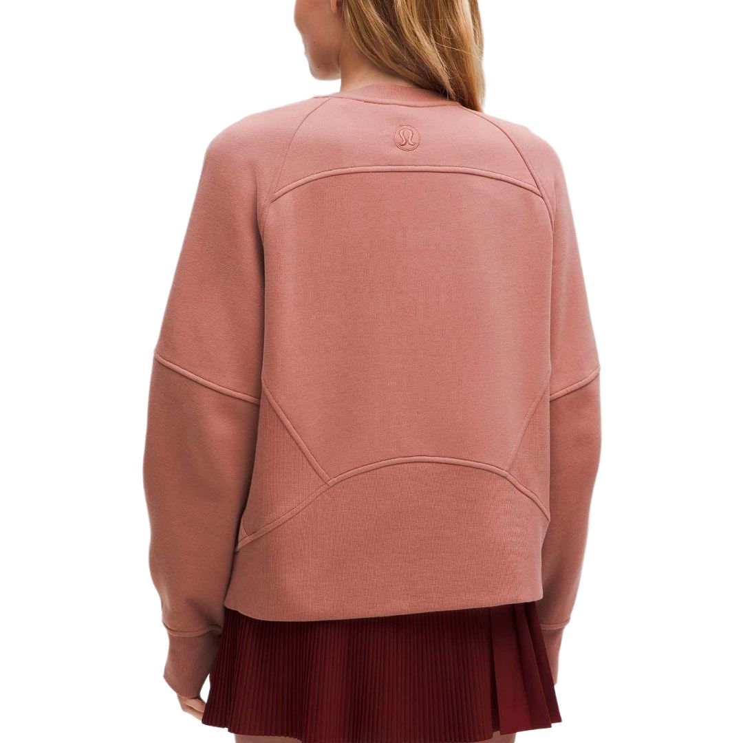 Details for (W) Lululemon 女款 Scuba 套頭圓領運動衫 - 舒適休閒運動服 LW3JDBS