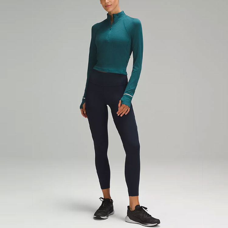 Sizing (W) ルルレモン スキューバ ルル リブ ハーフジップ プルオーバー ジャケット レディース LW3GOQS