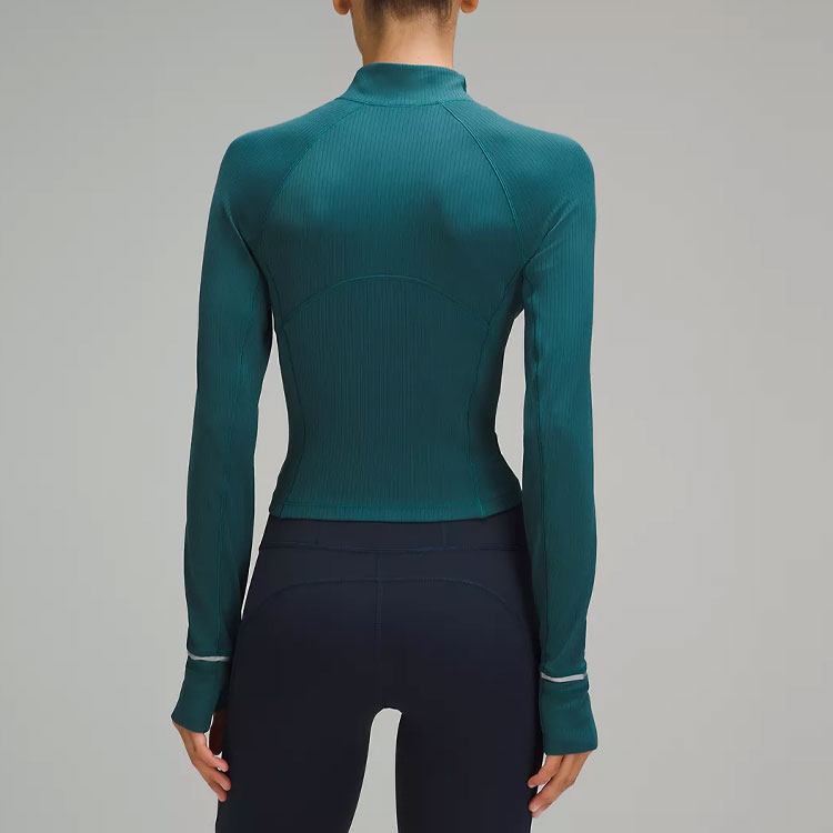 Cheap (W) ルルレモン スキューバ ルル リブ ハーフジップ プルオーバー ジャケット レディース LW3GOQS