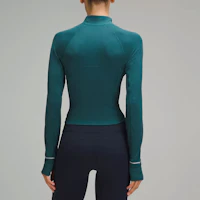 Cheap (W) Lululemon 女款半拉鍊針織運動外套 LW3GOQS