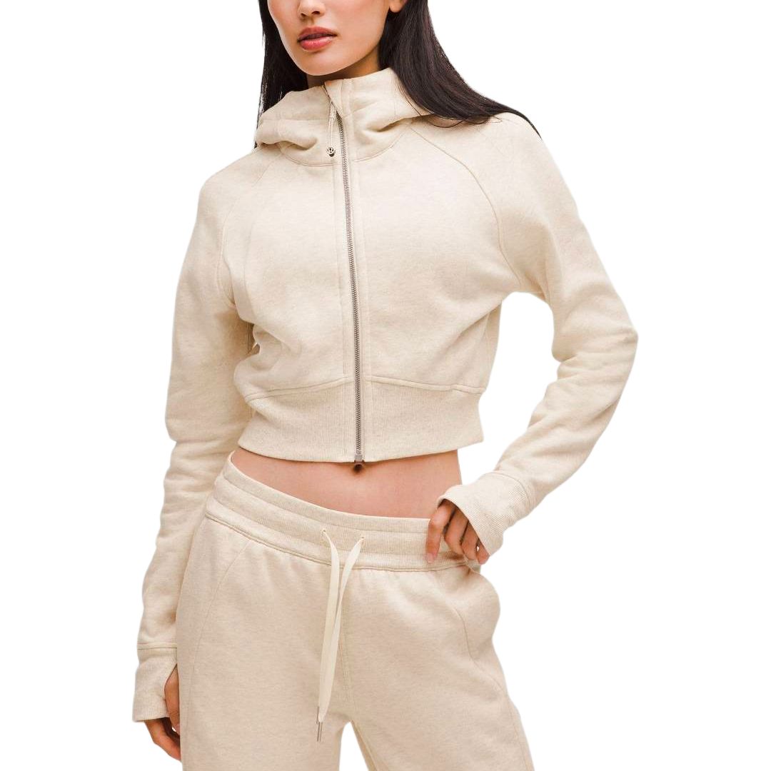 Order (W) Lululemon Scuba系列短款半拉链连帽夹克 LW3HTRS