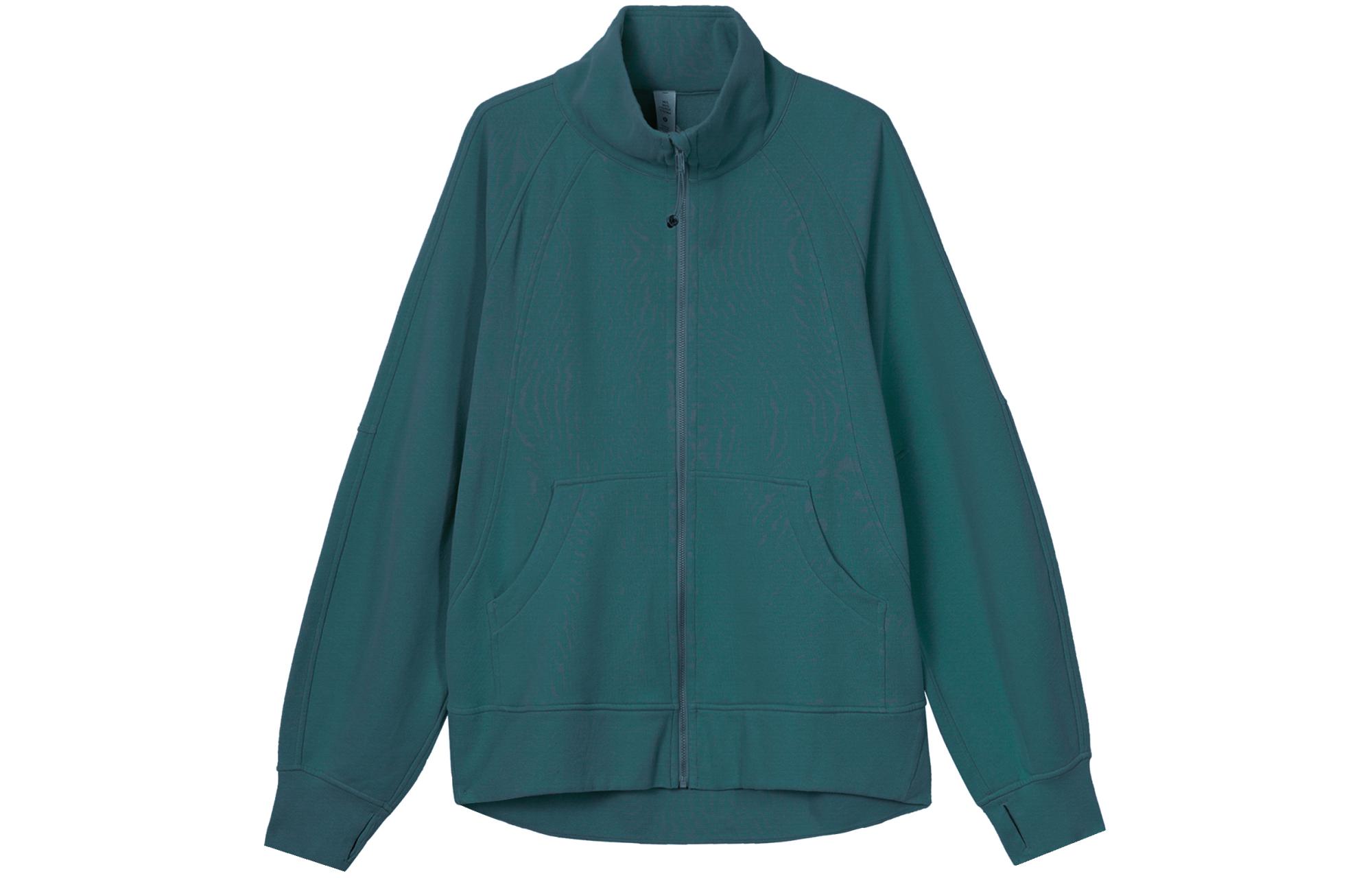 (Women) Lululemon Scuba Series Solid Pocket Breathable Chimney Neck Jacket LW3GPBS