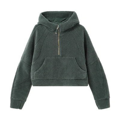 (Women) lululemon Scuba Short Hooded Fleece Jacket LW3HKLS