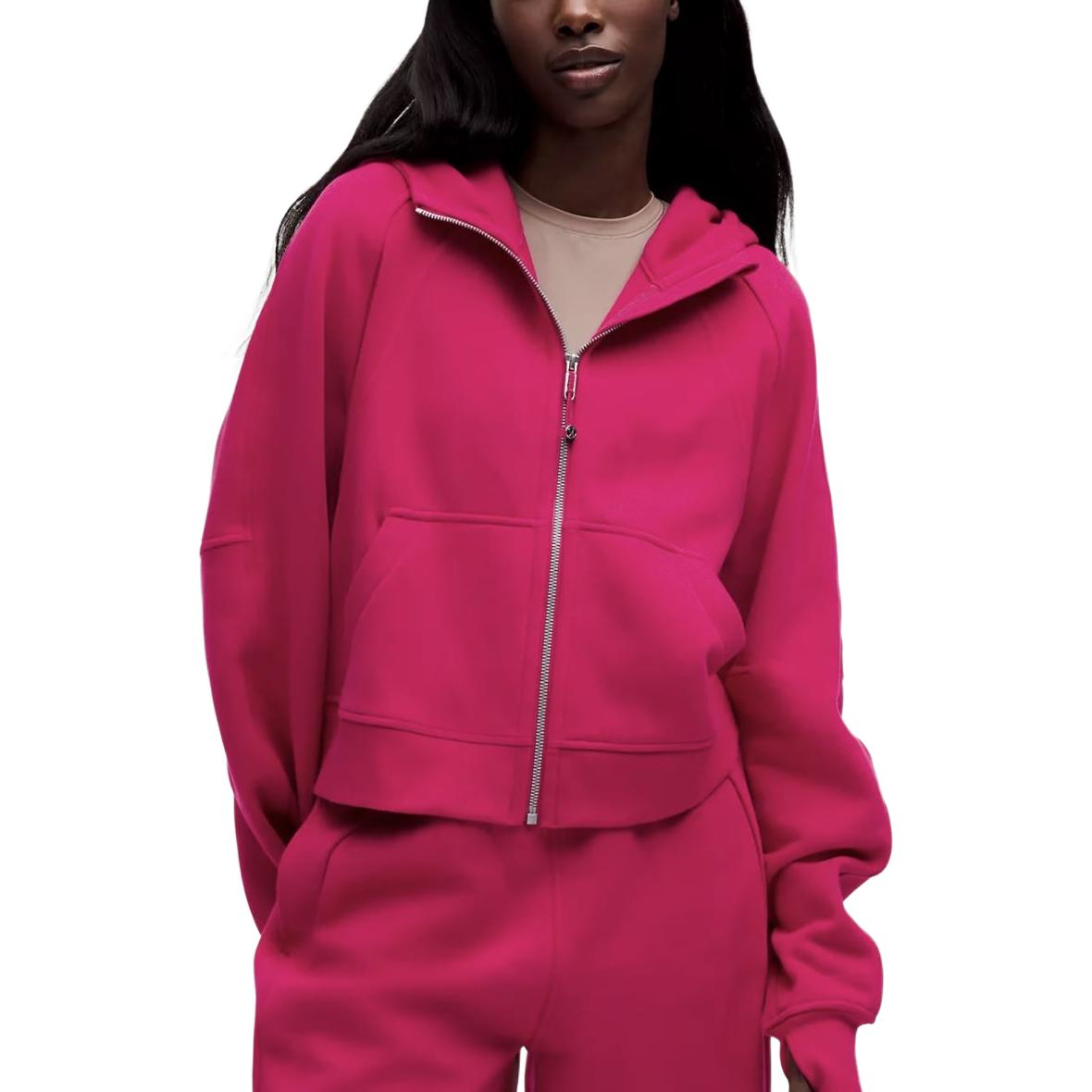 (Women) Lululemon Scuba Soft Cozy Warm Short Hooded Jacket LW3HTMS 圖 17