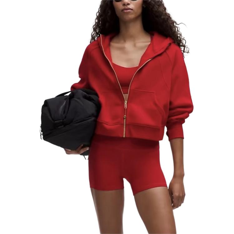 (Women) Lululemon Scuba Soft Cozy Warm Short Hooded Jacket LW3HTMS 圖 26