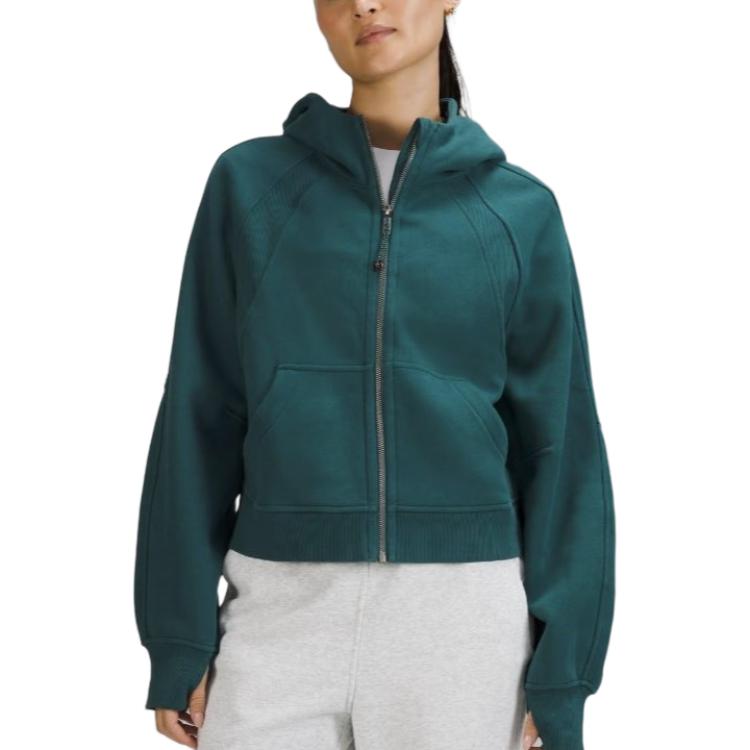 (Women) Lululemon Scuba Soft Cozy Warm Short Hooded Jacket LW3HTMS 圖 35