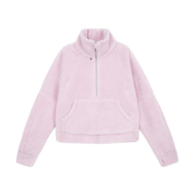 (Women) Lululemon Scuba Solid High Neck Half-Zip Pullover Hoodie LW3GO0S