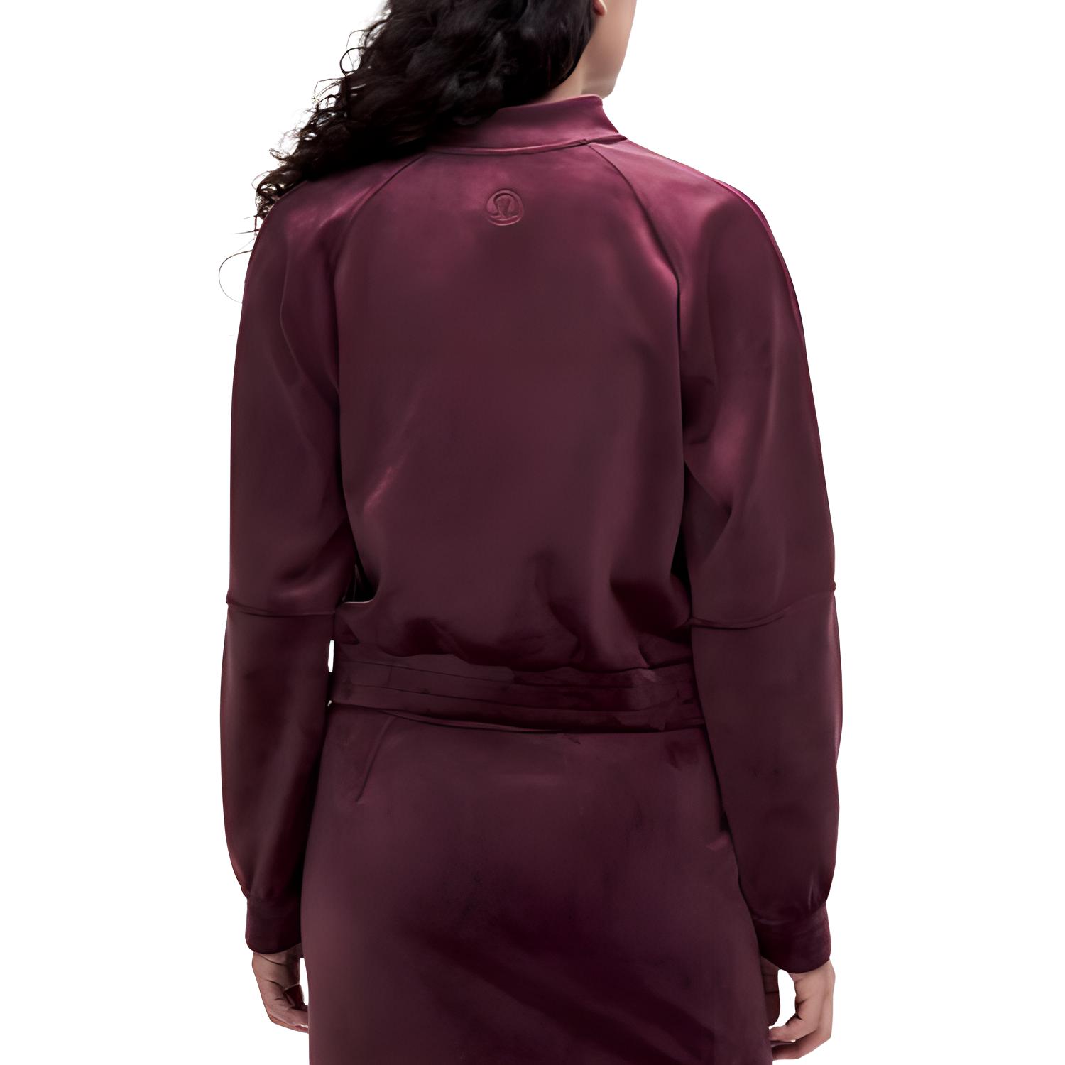 (Women) Lululemon Scuba Velvet Relaxed Fit Soft Stylish Jacket for Women LW3IBIS 圖 3