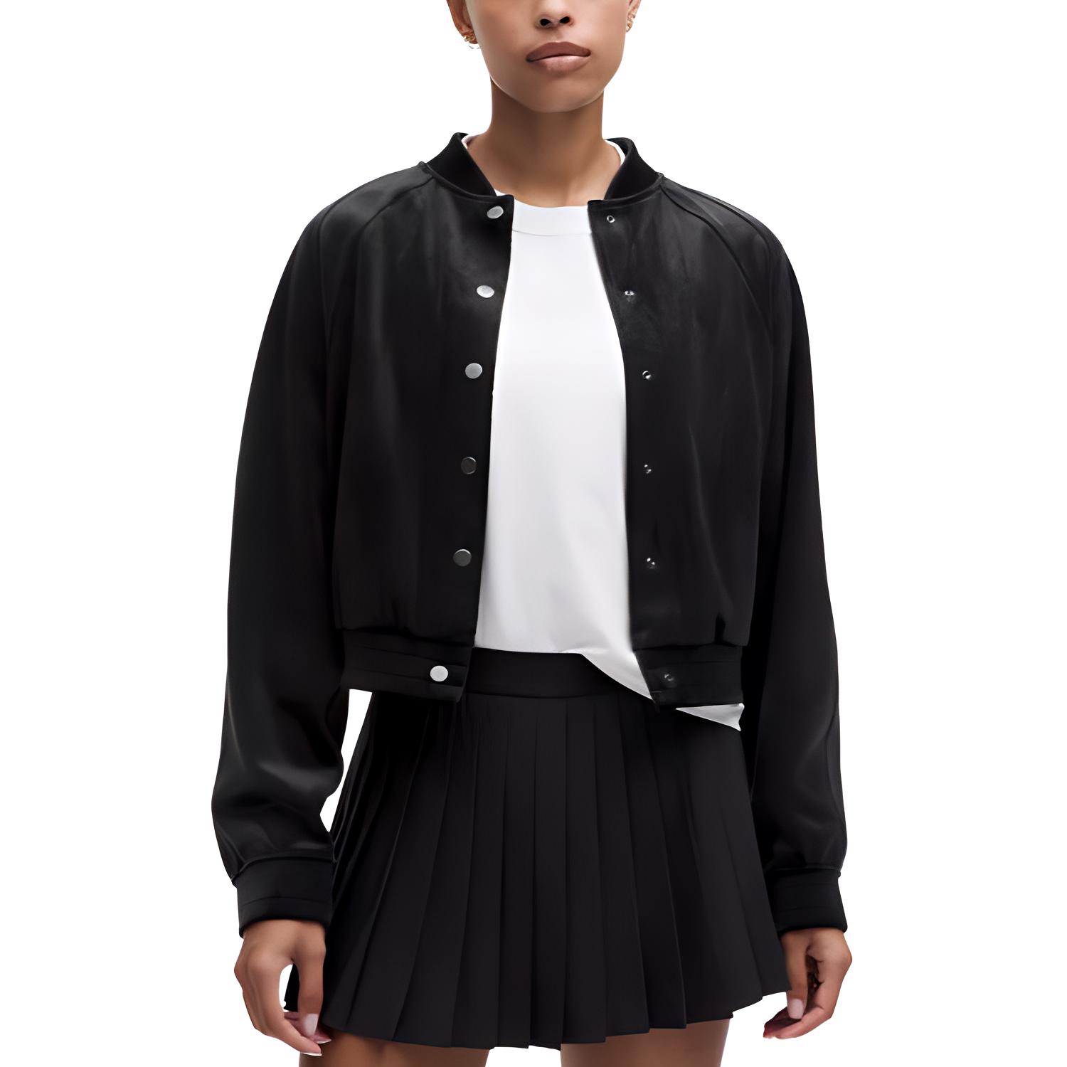 (Women) Lululemon Scuba Velvet Relaxed Fit Soft Stylish Jacket for Women LW3IBIS 圖 4