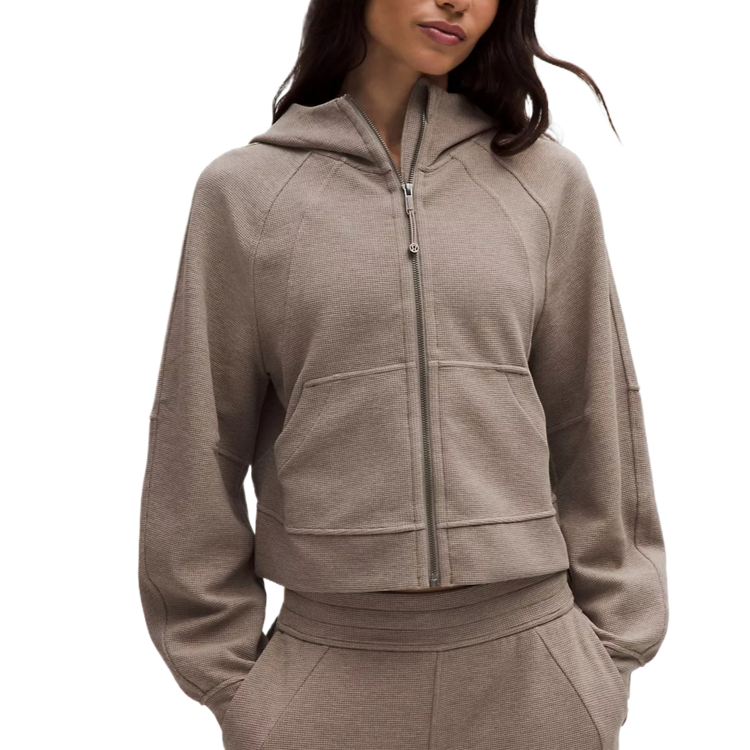 (Women) Lululemon Scuba Zip-Up Hoodie Jacket for Women - Casual Wear LW3JCVS
