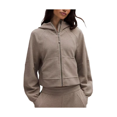 (Women) Lululemon Scuba Zip-Up Hoodie Jacket for Women - Casual Wear LW3JCVS