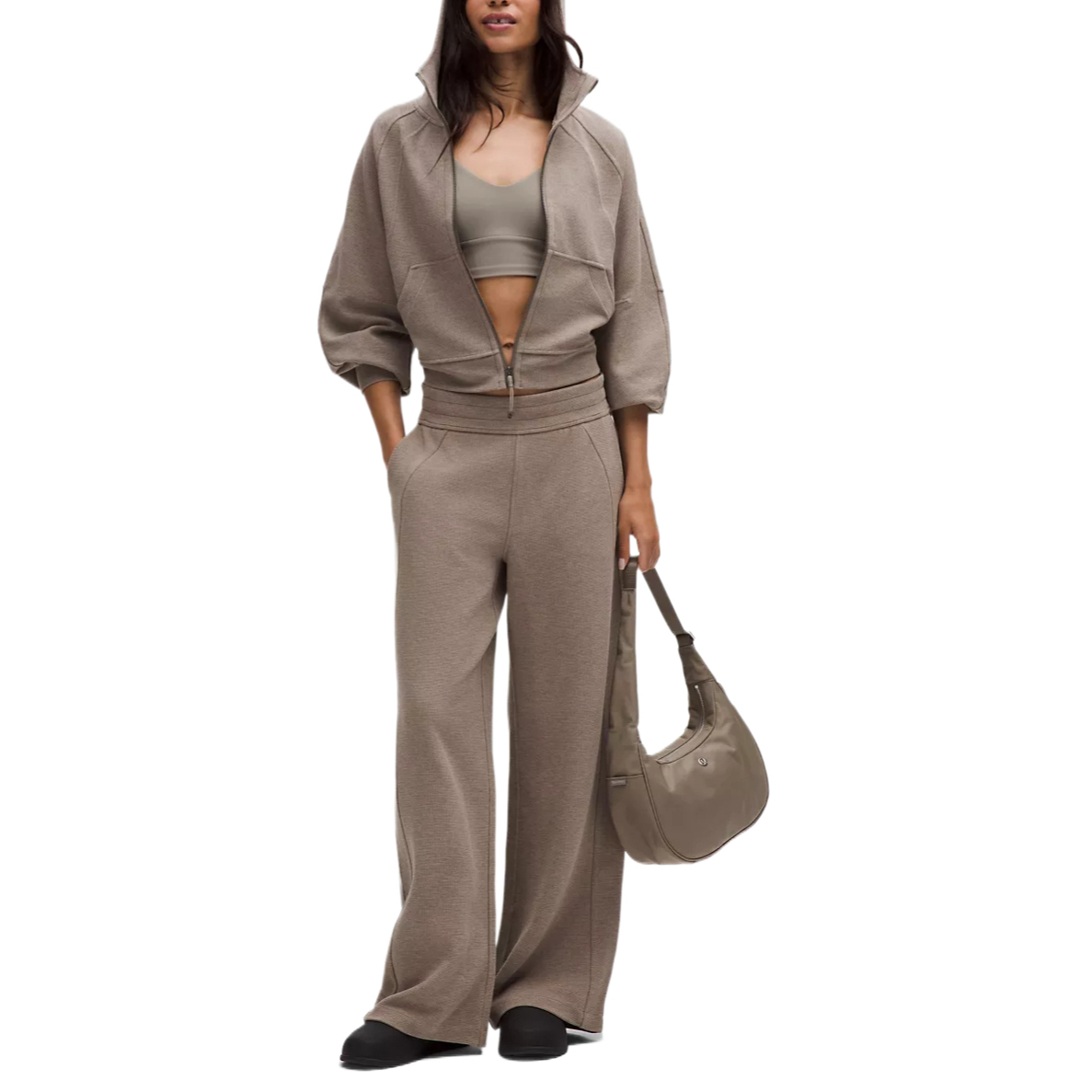 (Women) Lululemon Scuba Zip-Up Hoodie Jacket for Women - Casual Wear LW3JCVS 圖 5