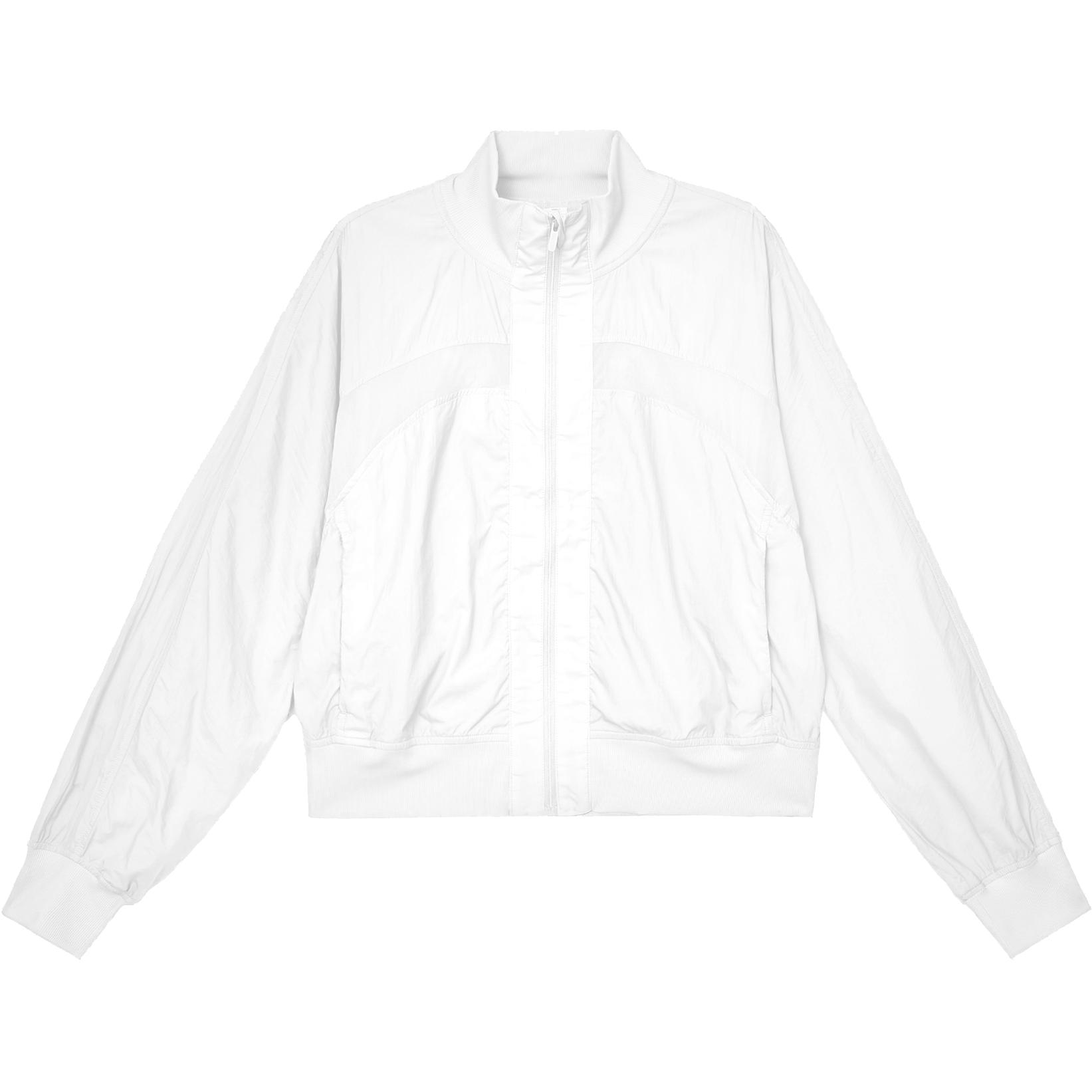 Shop (Women) Lululemon Serve It Retro Sports Zip-Up Jacket with Stand Collar LW4AX7S