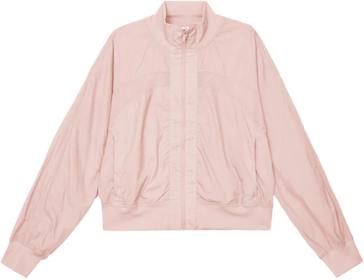 (Women) Lululemon Serve It Retro Sports Zip-Up Jacket with Stand Collar LW4AX7S Details for (Women) Lululemon Serve It Retro Sports Zip-Up Jacket with Stand Collar LW4AX7S