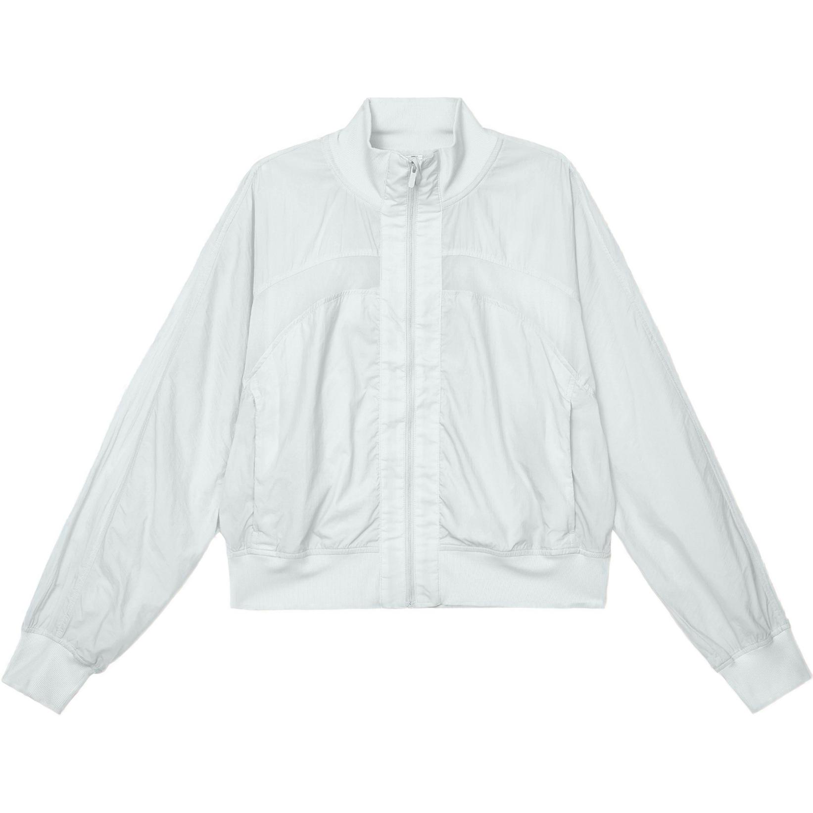 Cheap (Women) Lululemon Serve It Retro Sports Zip-Up Jacket with Stand Collar LW4AX7S