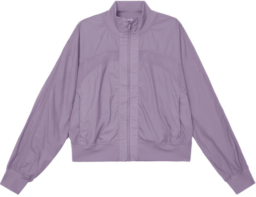 (Women) Lululemon Serve It Retro Sports Zip-Up Jacket with Stand Collar LW4AX7S 2