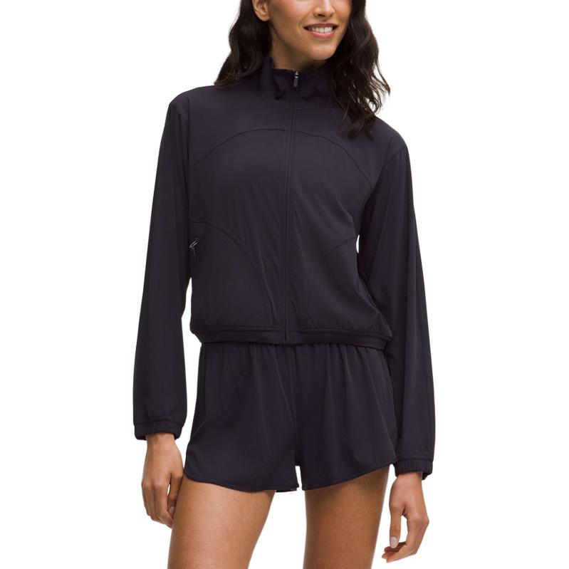 Lookbook (W) 룰루레몬 여성용 슬림 가벼운 다용도 스타일리시 재킷 LW3IYYS