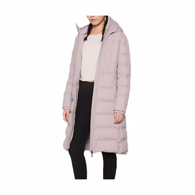 (Women) Lululemon Sleet Street Solid Long Hooded Jacket for Women LW4BDJS