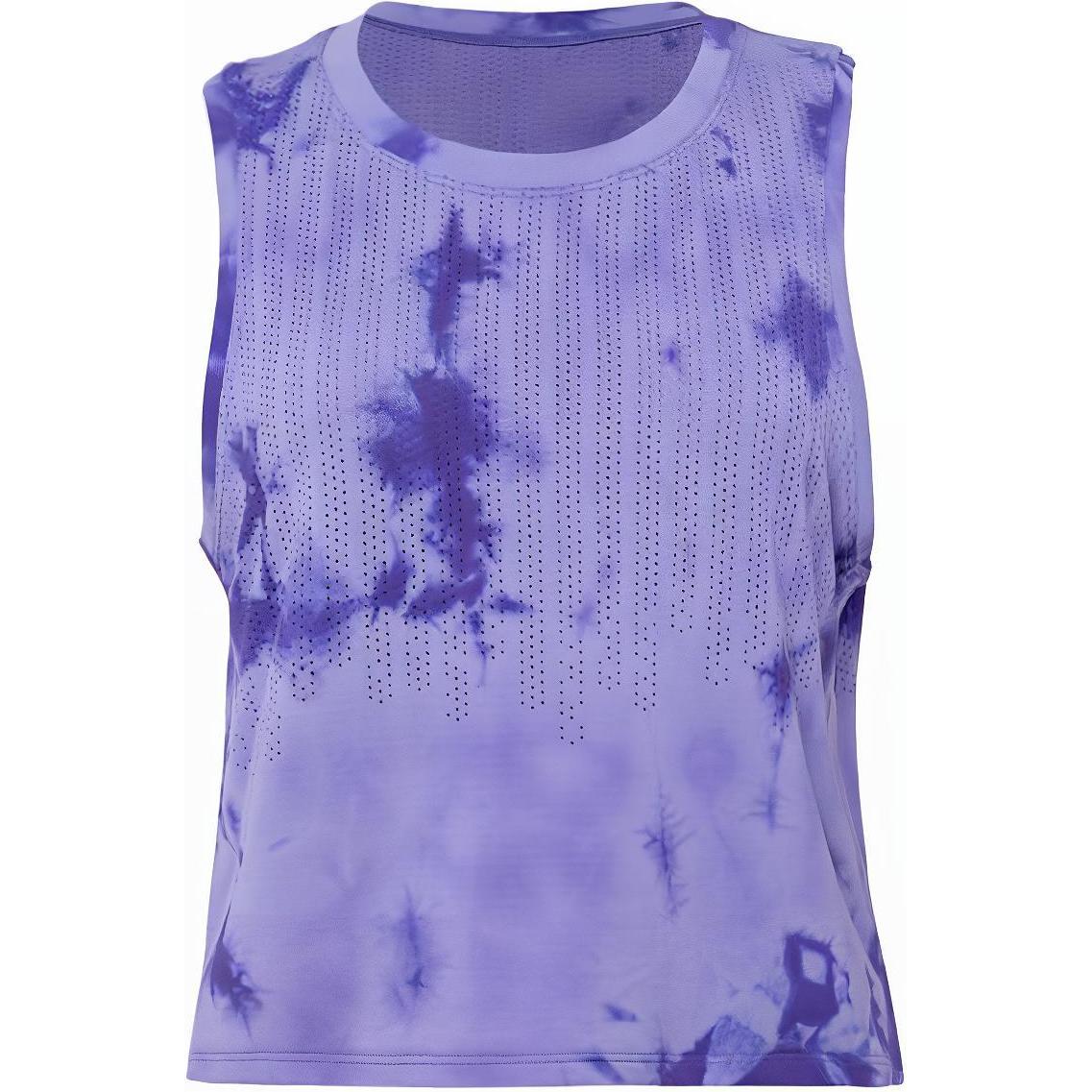 (Women) Lululemon Sleeveless Rain Marble Dyed Blue Sports Tank Top. LW1DGFS