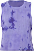 (Women) Lululemon Sleeveless Rain Marble Dyed Blue Sports Tank Top. LW1DGFS (Women) Lululemon Sleeveless Rain Marble Dyed Blue Sports Tank Top. LW1DGFS