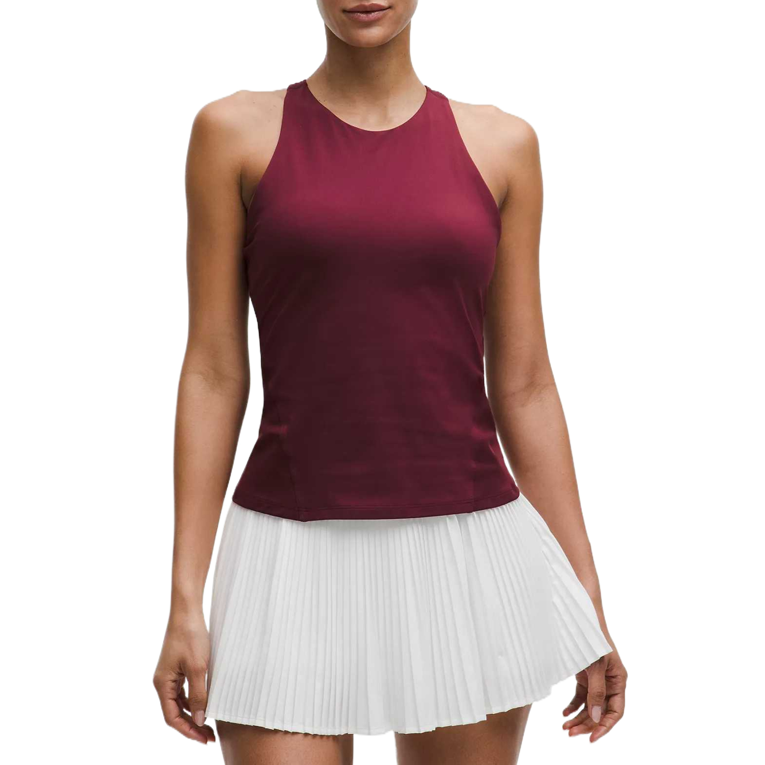 (Women) Lululemon Slim-Fit Quick-Dry Tennis Shirt LW1FXPS