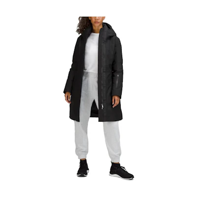 (Women) Lululemon Snow Warrior 600 Down Hooded Parka Jacket for Women LW4BU5S