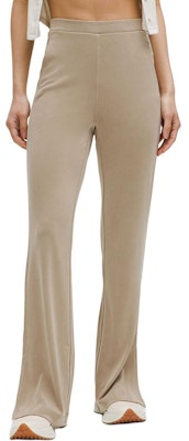 (Women) Lululemon Softstreme High-Stretch Flared Lightweight Casual Pants. LW5HBFA 5