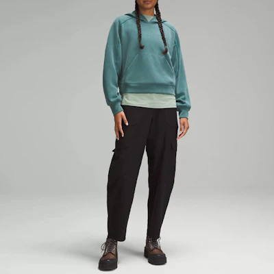 (W) Sudadera Lululemon Softstreme™ Oversize Crop Mujer Manga Larga Azul Teal LW3HMVS Purchase (W) Sudadera Lululemon Softstreme™ Oversize Crop Mujer Manga Larga Azul Teal LW3HMVS