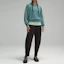 Purchase (W) Sudadera Lululemon Softstreme™ Oversize Crop Mujer Manga Larga Azul Teal LW3HMVS