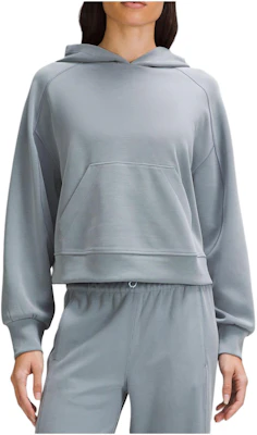 (W) Sudadera Lululemon Softstreme™ Oversize Crop Mujer Manga Larga Azul Teal LW3HMVS Sizing (W) Sudadera Lululemon Softstreme™ Oversize Crop Mujer Manga Larga Azul Teal LW3HMVS