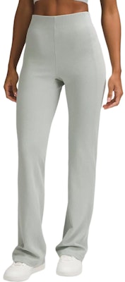 (W) Lululemon Softstreme透氣柔軟喇叭褲-無拉鍊純色設計。 LW5GVKS 2