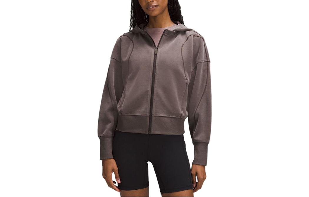 (Women) Lululemon Softstreme™ Women’s Solid Full-Zip Hoodie Jacket with Pockets LW3HMZS 圖 2