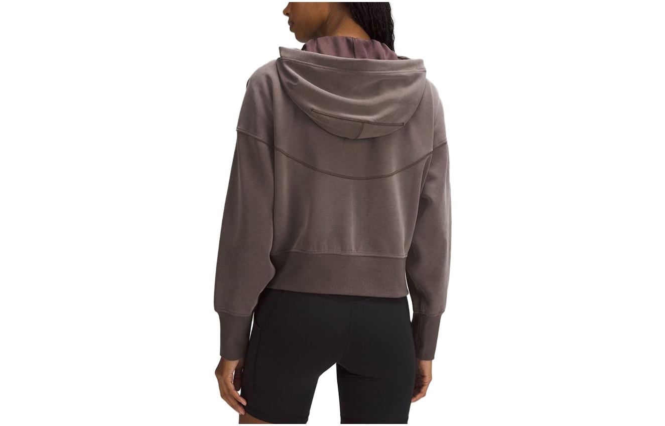 (Women) Lululemon Softstreme™ Women’s Solid Full-Zip Hoodie Jacket with Pockets LW3HMZS 圖 3