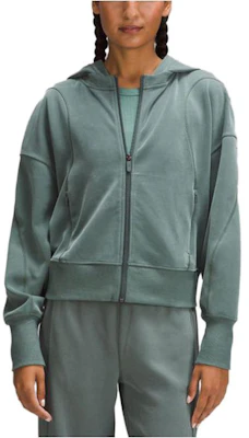(W) Lululemon Softstreme™ Jaket Hoodie Full-Zip Wanita dengan Kantong LW3HMZS Shop (W) Lululemon Softstreme™ Jaket Hoodie Full-Zip Wanita dengan Kantong LW3HMZS