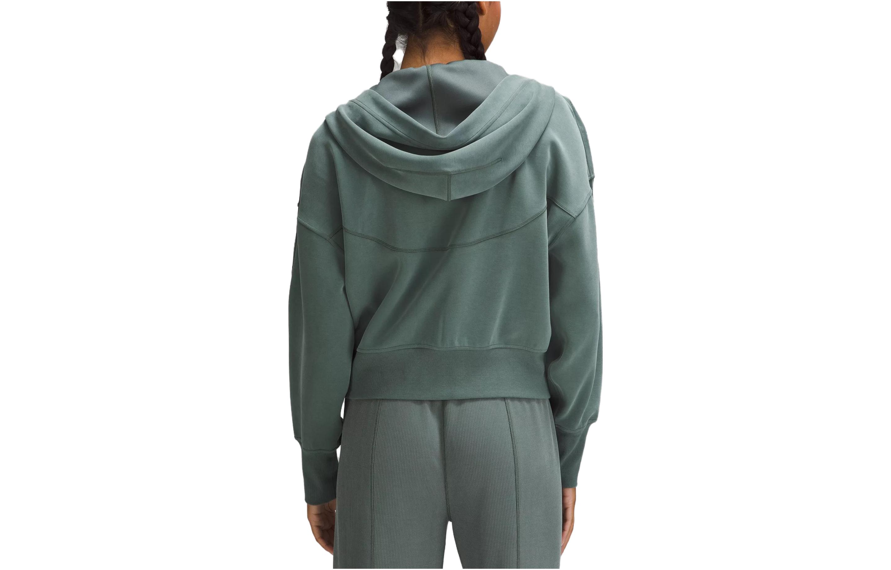 (Women) Lululemon Softstreme™ Women’s Solid Full-Zip Hoodie Jacket with Pockets LW3HMZS 圖 5