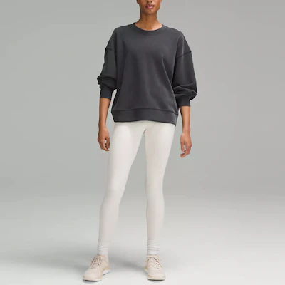 (W) Lululemon 女款Softstreme宽松圆领长袖卫衣 LW3GS8S Shop (W) Lululemon 女款Softstreme宽松圆领长袖卫衣 LW3GS8S