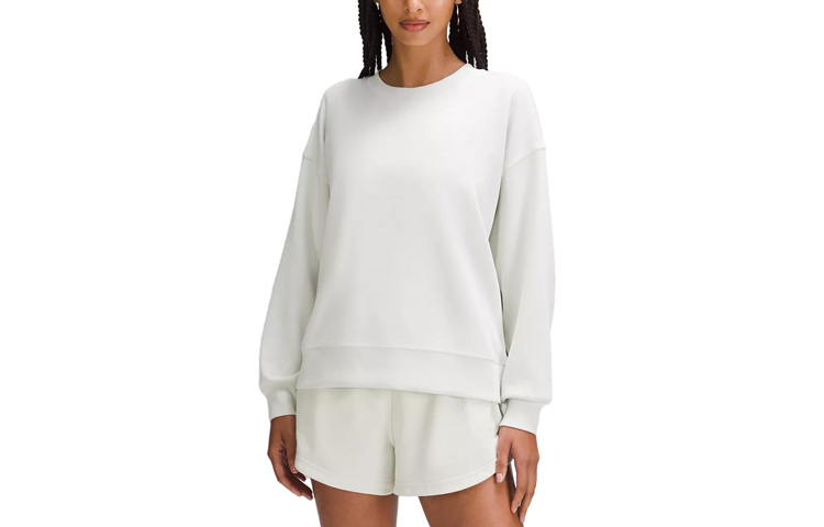 Purchase (W) Lululemon 女款Softstreme宽松圆领长袖卫衣 LW3GS8S