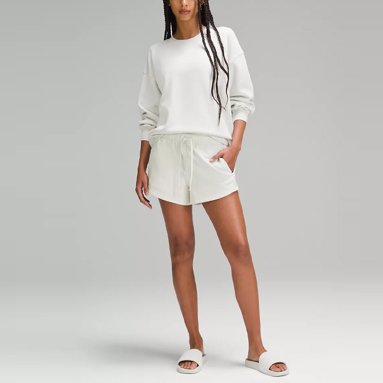 Sizing (W) Lululemon 女款Softstreme宽松圆领长袖卫衣 LW3GS8S