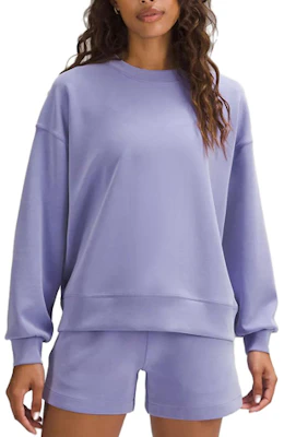 (W) Lululemon 女款Softstreme宽松圆领长袖卫衣 LW3GS8S Cheap (W) Lululemon 女款Softstreme宽松圆领长袖卫衣 LW3GS8S