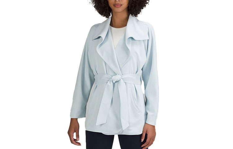 Purchase (W) Lululemon Softstreme Jaket Berkolar Bertali Solid LW3EZIS