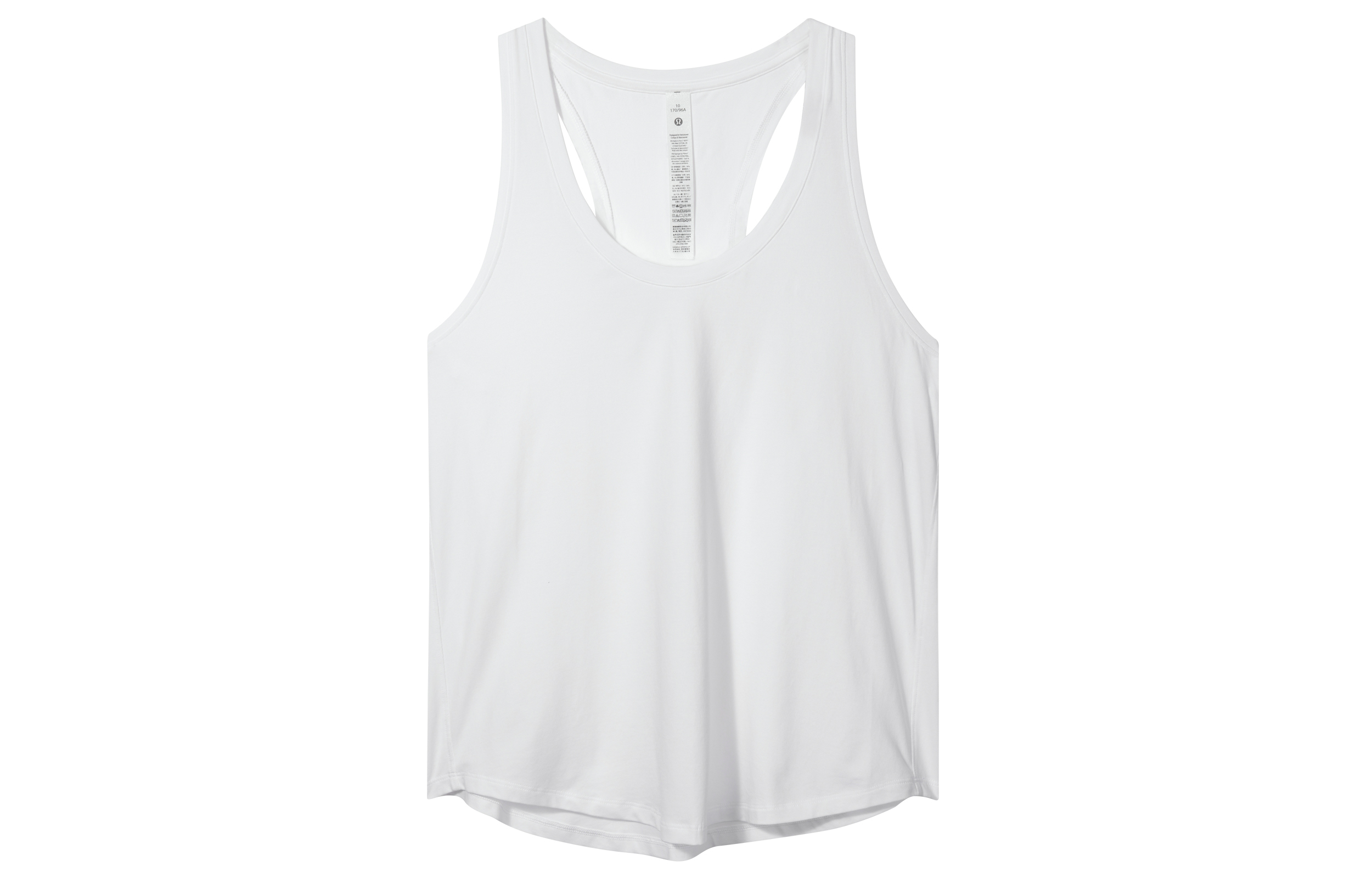 (Women) Lululemon Solid Color Breathable Casual Sports Tank Top LW1DAGS