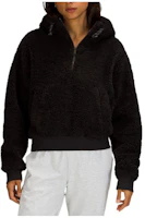 (Women) Lululemon Solid Color Half-Zip Pullover Sweatshirt - Comfortable Fit LW3FLRS (Women) Lululemon Solid Color Half-Zip Pullover Sweatshirt - Comfortable Fit LW3FLRS