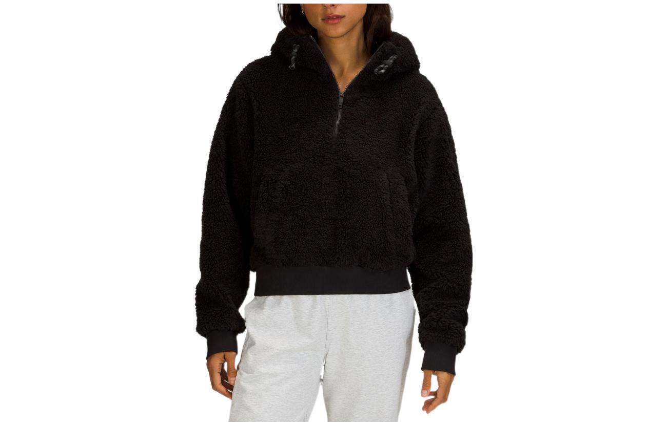 Order (W) Sudadera Lululemon Medio Zip Color Sólido - Ajuste Cómodo LW3FLRS