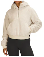Shop (W) Lululemon純色半拉鍊運動衫 - 舒適版型 LW3FLRS