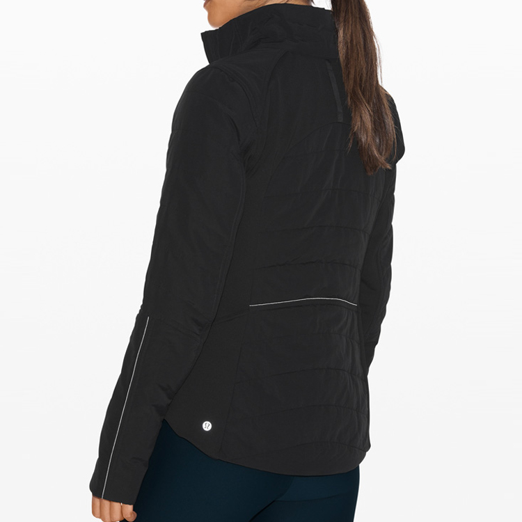 (Women) Lululemon Solid Color Logo Hoodie Jacket - Activewear LW4BDKS 圖 5