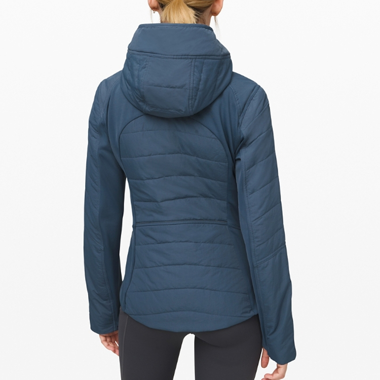 (Women) Lululemon Solid Color Logo Hoodie Jacket - Activewear LW4BDKS 圖 9