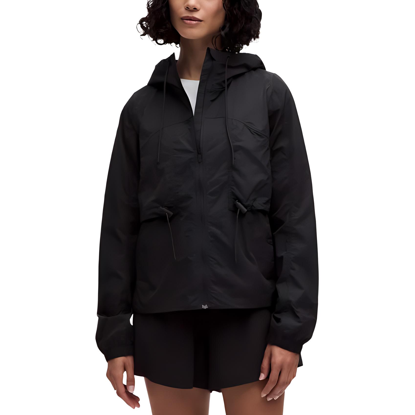 (Women) Lululemon Solid Color Long Sleeve Zip-Up Hoodie Jacket LW4CI6S 圖 2