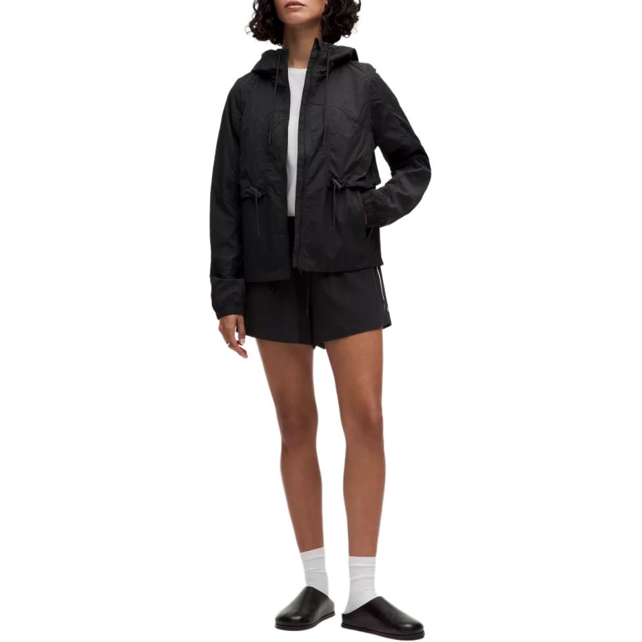 (Women) Lululemon Solid Color Long Sleeve Zip-Up Hoodie Jacket LW4CI6S 圖 4